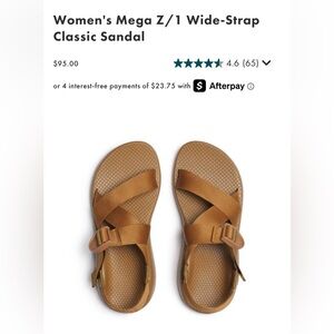 Chaco z/1 wide-strap / women’s
Like New
Color = cabin